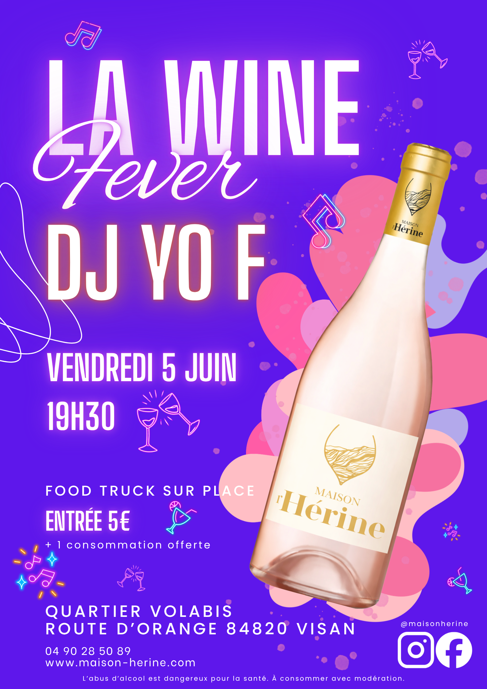 La Wine Fever — Une soirée pour démarrer l&rsquo;été en musique !